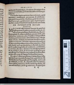 De potestate ecclesiastica