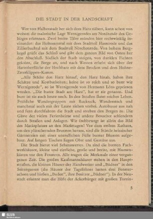 Die Stadt in der Landschaft