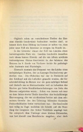 Ein Fibrom des Herzens : Inaug.-Diss.