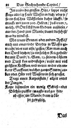 17. Kap. Wider getruncken oder sonst eingenommen Gifft.