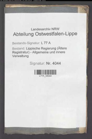 Holzkauf des Leutnants v. Kleist für die Garnison in Bielefeld