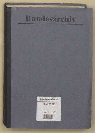 Verzeichnis der Gemälde aus dem Münchner Führerbau: Bd. 4 / 1