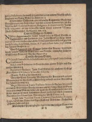Teutsche Bücher im Rechten.