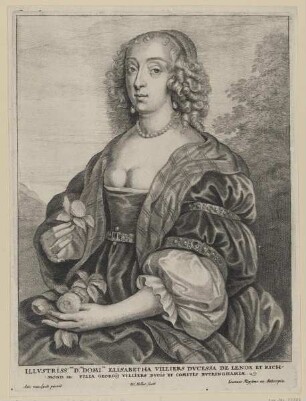 Bildnis der Elisabetha Villiers