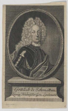 Bildnis des Gottlieb de Schmettau