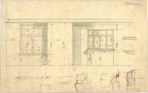 Littmann, Max; Bocksberg; Hofgut, Landhaus - Wohnzimmer (Teilansichten, Details)