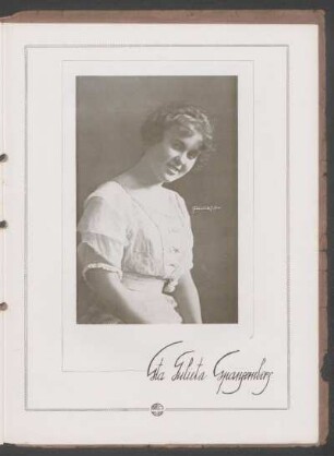 [Fotografía de] Sta. Julieta Spangenberg