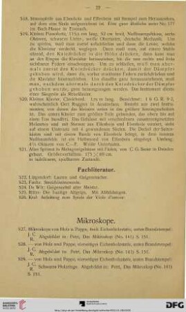 Mikroskope (Nr. 527-590)