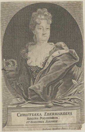 Bildnis der Christina Eberhardina von Polen