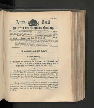 No. 230, 13. September 1917