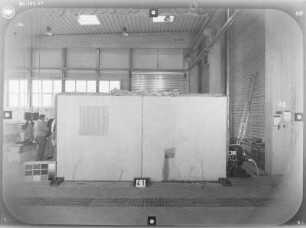 Köln-Ossendorf, Mathias-Brüggen-Straße 41. Studiengesellschaft für unterirdische Verkehrsanlagen e.V. - STUVA. Testwand aus Beton