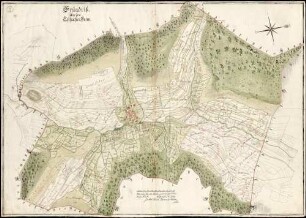 Grundriß über den Eschacher Bann