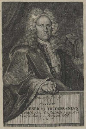 Bildnis des Henricus Hildebrandus