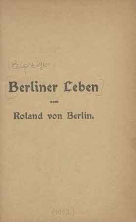 Berliner Leben