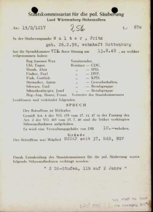 Walter, Fritz