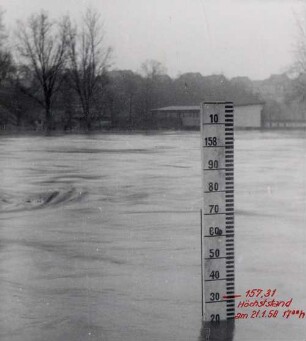 Heilbronn Hochwassermessung