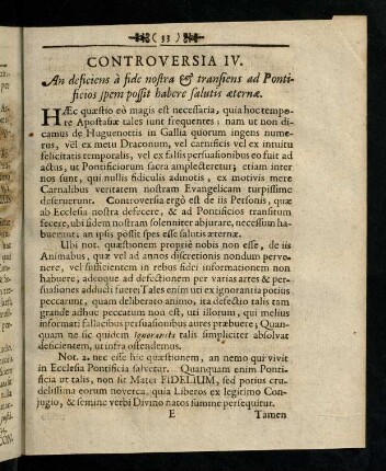 33-51, Controversia IV.