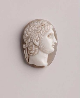 Kameo mit römischem Kaiser (Nero?), um 1600