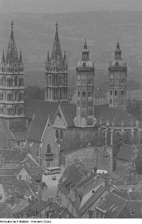 Blick auf den Naumburger Dom St. Peter und Paul