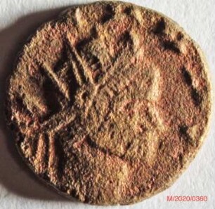 Römische Münze, Nominal Antoninian, Prägeherr Quintillus? für Divus Claudius II. Gothicus, Prägeort nicht bestimmbar, Original