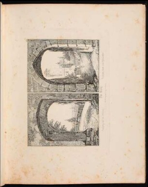 31. Die Burg. Ausgang auf die Freiung. Aufgang durch das Him[m]elsthor. - Burg Nürnberg, Nürnberg, Freiung; Burg Nürnberg, Nürnberg, Heidenturm