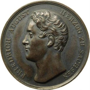 Prinz Friedrich August - Ernennung zum Mitregenten