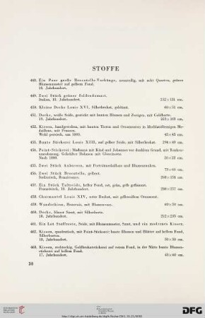 Stoffe (Nr. 448-470)