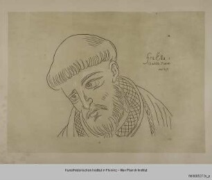 Kopf des "Fra Elia" (Elias von Cortona)