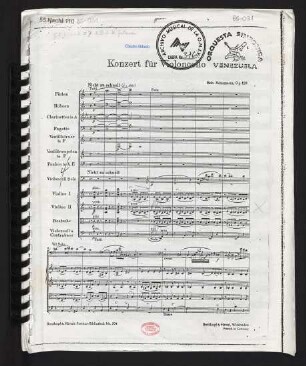 Konzert für Violoncello : op. 129