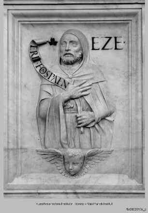 Wanddekoration der Cappella Badoer-Giustinian : Propheten : Ezechiel