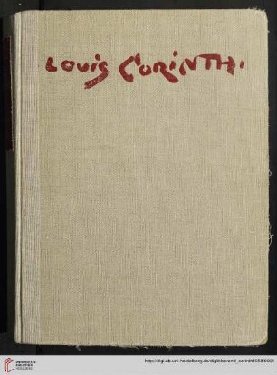 Die Gemaelde von Lovis Corinth : Werkkatalog