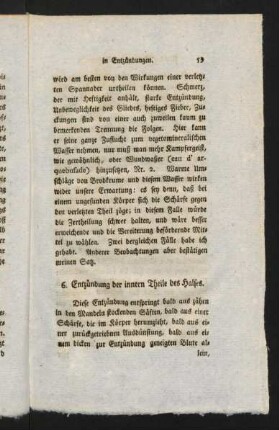 59-64, 6. von Entzündung der innern Theile des Halses