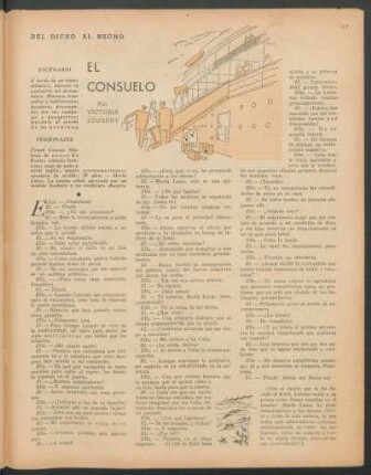 Del dicho al hecho : El consuelo