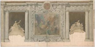 Thiersch, Friedrich von; München; Justizpalast - Schwurgerichtssaal (Ansicht)