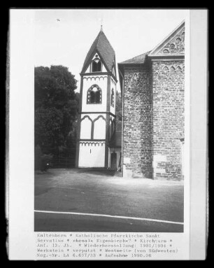 Katholische Pfarrkirche Sankt Servatius — Kirchturm