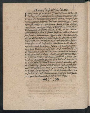 Donat. Constant. declaratio