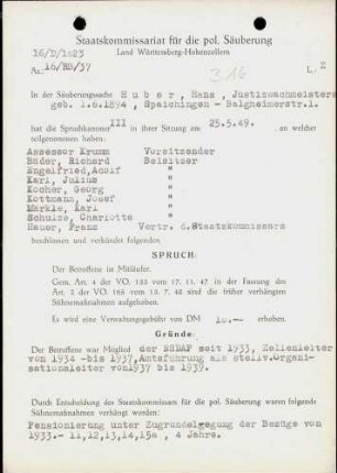 Huber, Hans