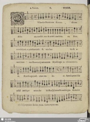 X. Qui laudat Dominum