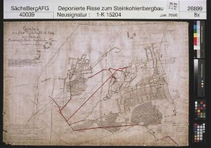 Oberhohndorfer Schader-Steinkohlenbauverein, Baue auf dem Rußkohlenflöz 3 (mit Nachbringungen)