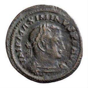 Münze, Follis (Follaro), 310 - 313 n. Chr.