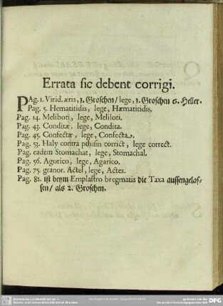 Errata sic debent corrigi