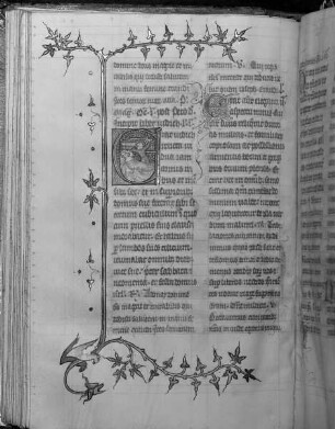 Bréviaire (été) / Bréviaire de Laon (été) / Breviarium. Pars aestivalis / Heures / Stundenbuch — Initial E mit der Ermordung des Holofernes, Anfang des Buchs Judith, Folio fol. 68 v