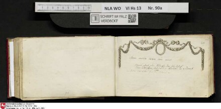Stammbuch des Ernst Philipp Ludwig Zellmann (1763-1795) aus
                           Braunschweig