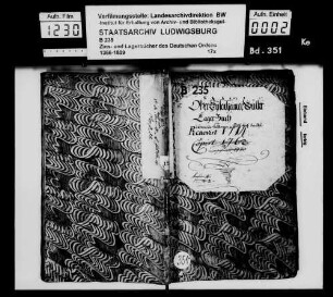 Kommende Heilbronn: Lagerbuch zu Obereisesheim