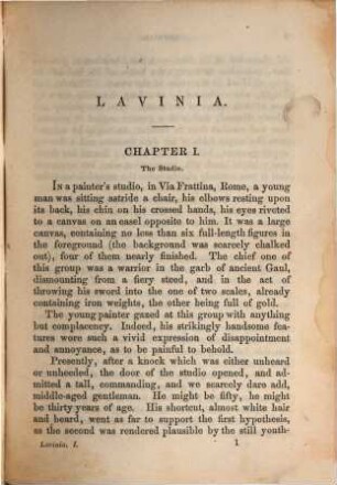 Lavinia, 1
