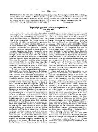 Jugendpflege und Fortbildungsschule : (Schluß)