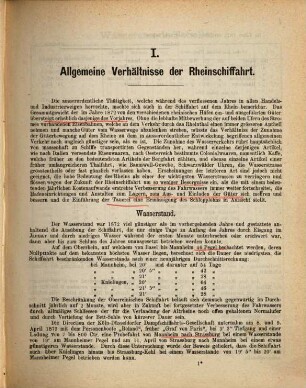 Statistischer Jahres-Bericht der Central-Commission für die Rhein-Schiffahrt. 1872 (1873)