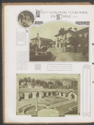 Una mansión colonial en Chile
