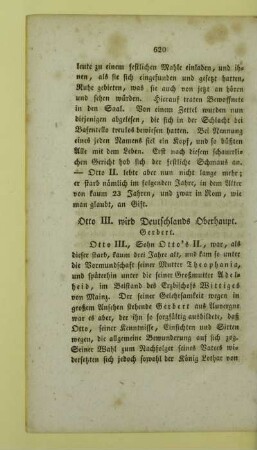 Otto III. wird Deutschlands Oberhaupt