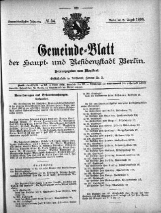 1898,34: No. 34, 21. August 1898